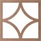 Ekena Millwork Statesman Wood Fretwork Pierced Ceiling Medallion, Wood (Paint Grade), 24"OD x 15 3/8"ID x 3/8"T CMWP24X24X0375STMF - alternate 5